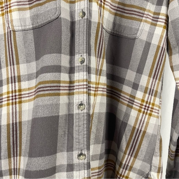Legendary Whitetails Medium Plaid Button-Up Shirt Barn Chore Outdoor Hiking - Picture 3 of 7